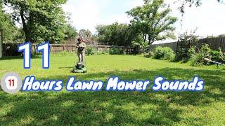 11 hrs LAWN MOWER Sounds White Noise for Sleeping ASMR Better Quality Sounds in Wav.Files