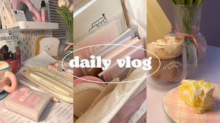Daily Vlog studying for tests lots of hauls what I eat + Blippo haul and giveaway
