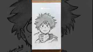 Cómo dibujar a Deku segunda parte 