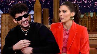 Bad Bunny & Kendall Jenner DATING on The Late Late Show