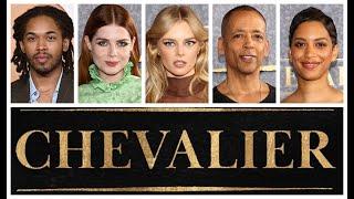 Chevalier cast interviews with Kelvin Harrison Jr. Lucy Boynton Samara Weaving and creatives