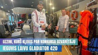 Uzmanību Uzzini kurš kļuva par konkursa uzvarētāju un ieguva laivu GLADIATOR