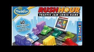 Ep. 315 Rush Hour Board Game Review ThinkFun 1996 + How To Play