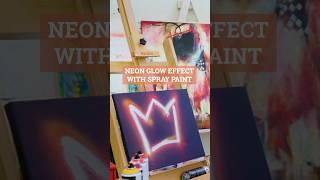 Capture a Neon Glow with this Simple Technique #art #mixedmedia #arttutorial