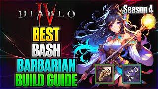 Season 4 Best Bash Barbarian Build Guide  Diablo 4