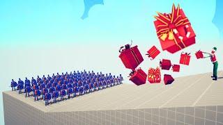 PRESENT ELF GOD vs EVERY UNİT Part 1  TABS - Totally Accurate Battle Simulator