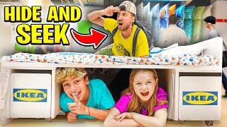 Extreme HIDE & SEEK at LARGEST IKEA ft Jordan Matter