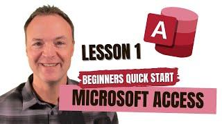 Microsoft Access Tutorial - Beginners Level 1 Quick Start