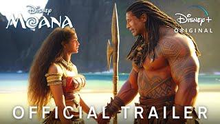 MOANA Live Action – Official Trailer 2024 Dwayne Johnson Zendaya  Disney+