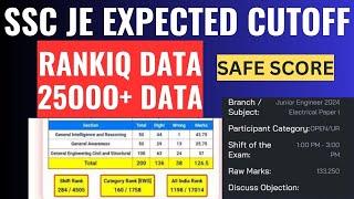 SSC JE EXPECTED CUTOFF 2024 AFTER ANSWER KEY