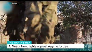 Al Nusra front fights against regime forces Ali Mustafa reports