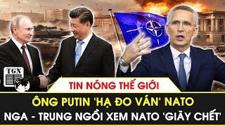 Ông Putin ‘hạ đo ván’ NATO Nga và Trung Quốc ung dung ngồi xem liên minh phương Tây ‘giãy chết’