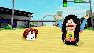 Caigo en ARENA MOVEDIZA  en roblox y no puedo escapar  paolazgames