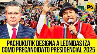 Dr. Augusto Tandazo LEONIDAS IZA el precandidato de #PACHAKUTIK para las presidenciales 2025