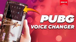  How to USE PUBG Mobile Voice Changer  MIUI 12 