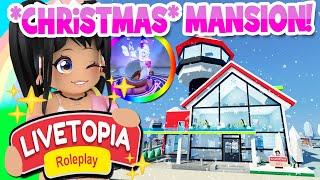 *CHRISTMAS MANSION* SECRET ROOM LOCATION in LIVETOPIA Roleplay roblox