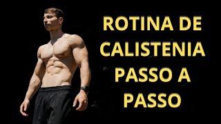 Calistenia Para Iniciantes  Rotina De Corpo Inteiro passo a passo