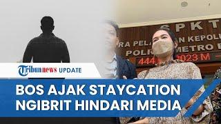 Bos di Cikarang yang Ajak Karyawati Staycation Lari Hindari Media & Ngebut Tinggalkan Kantor Polisi