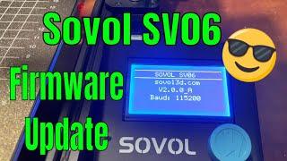 Simple Steps to Update the Sovol SV06 firmware in Minutes
