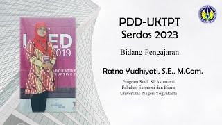 PDD-UKTPT Bidang Pengajaran Serdos 2023 - Ratna Yudhiyati - UNY