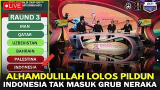  LIVE RCTI DRAWING PUTARAN KETIGA KUALIFIKASI PIALA DUNIA 2026 ZONA ASIA