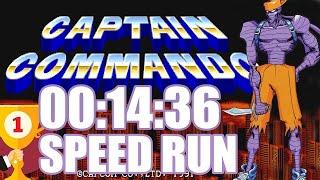 Captain Commando - MACK - SPEED RUN - 001436 - Arcade game