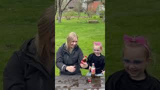 Cola vs Mentos #challenge #games #viral #viral #trending #shorts