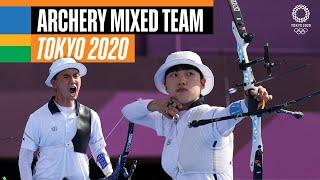  Archery Mixed Team Gold Medal  Tokyo Replays