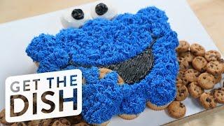 Cookie Monster Pull-Apart Cake  Get the Dish