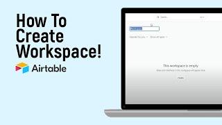 How to Create a Workspace on Airtable easy