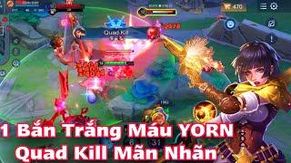 VIOLET 1 Bắn YORN Khiếp Bỏ Chạy Ăn Quad Kill Khiến Địch Sợ  Ngọc Đồ Mạnh Nhất VIOLET