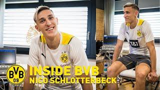 Nico Schlotterbeck  Tag 1 bei Borussia Dortmund