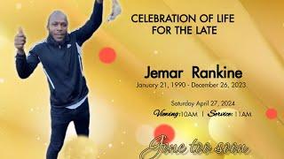 Thanksgiving Service for the late Jamar Rankine