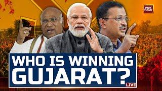Gujarat News Today LIVE  Will BJP Sweep The Gujarat Assembly Elections 2022?  BJP Vs Cong Vs AAP