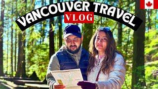 MUST VISIT PLACES IN VANCOUVER  Calgary to Vancouver Vlog  Canada Hindi vlog