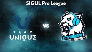 Team Unique vs Cyber Legacy Game 1 - SIGUL Pro League Group Stage