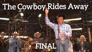 George Strait - The Cowboy Rides Away  Live From AT&T Stadium 2014 Version @GeorgeStrait 