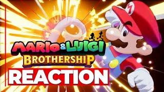 A NEW MARIO & LUIGI GAME ANNOUCNED MARIO & LUIGI BROTHERSHIP - J REACTS