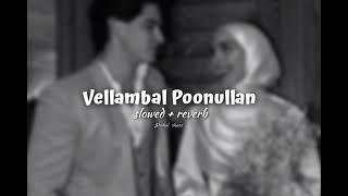 Vellambal Poonullan  slowed +reverb 