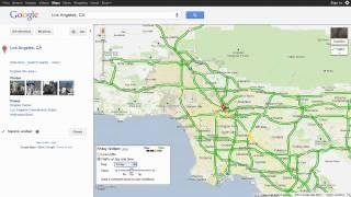 Live and Typical Traffic in Google Maps