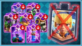  ALL EVOLUTIONS DEAD? BIG NERF AND BALANCE UPDATE  Clash Royale