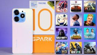 Game Test TECNO SPARK 10 Pro 8GB256GB in +12 Games Android Fortnite - PUBG - MediaTek Helio G88 