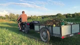 Мотоцикл Днепр МТ-10-36 с прицепом