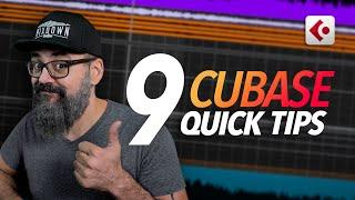 9 Quick CUBASE TIPS and TRICKS that you need to know 2020