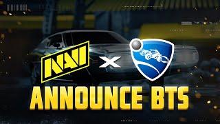 NAVI Rocket League Announce Backstage