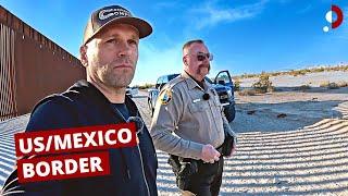 At USMexico Border With Arizona Sheriff exclusive access 