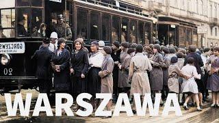  Warszawa film z 1936 roku niesamowite życie w przedwojennej Warszawie 