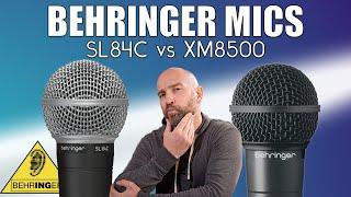 Behringer XM8500 vs Behringer SL 84C vs Rode Procaster 