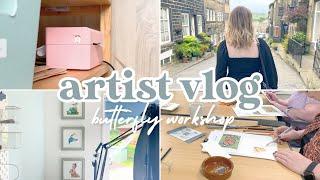 Art Workshops New Printer & A Trip to Howarth  Artist Studio Vlog