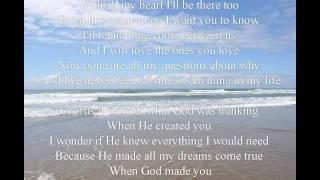 Newsong-When God Made You